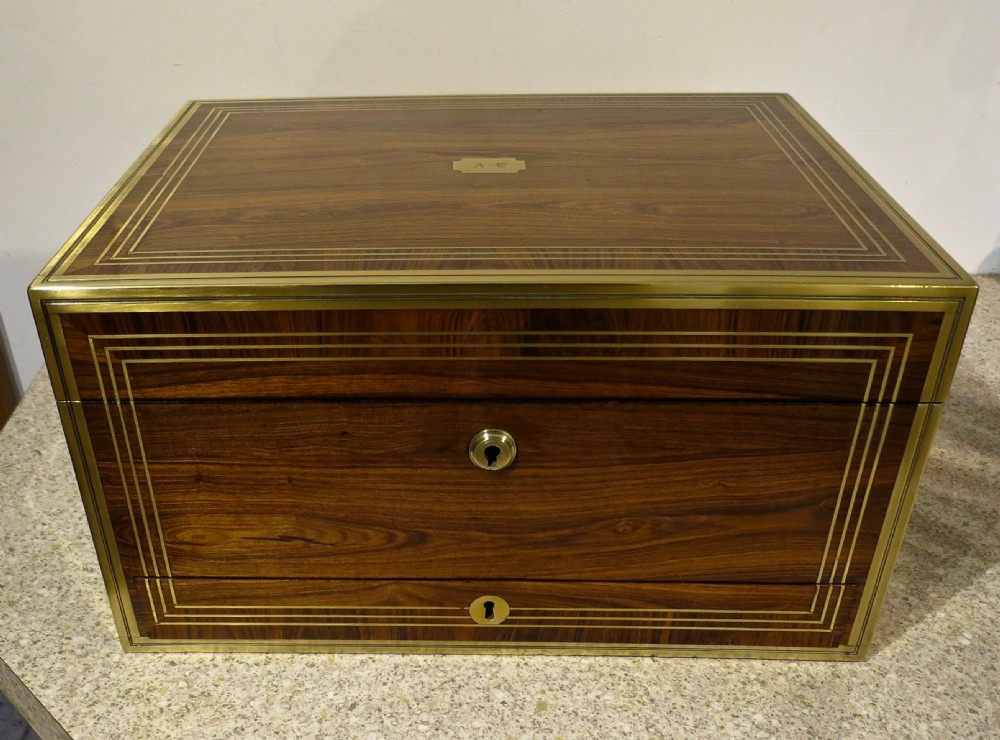 SUPERB FULLY-FITTED GENTLEMAN'S DRESSING CASE View X