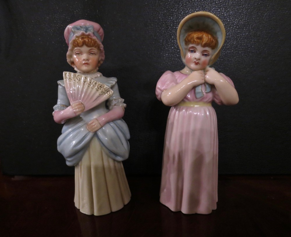 ROYAL WORCESTER PORCELAIN CANDLE SNUFFERS