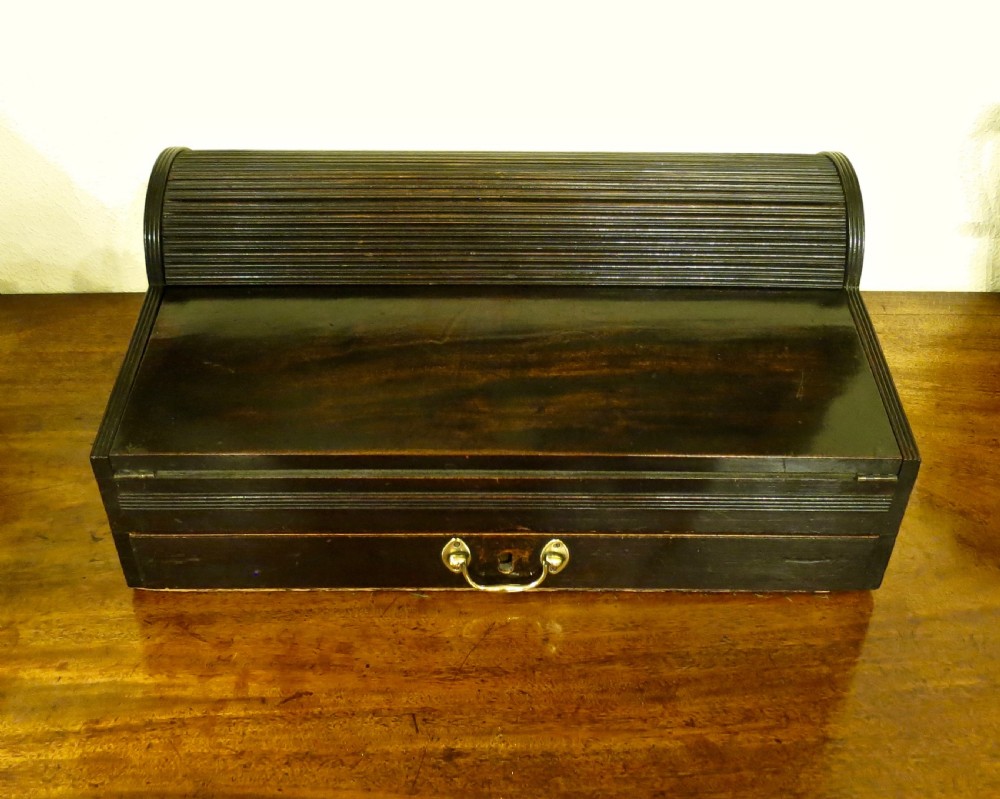 UNUSUAL GEORGE III WRITING DESK COMPENDIUM View V