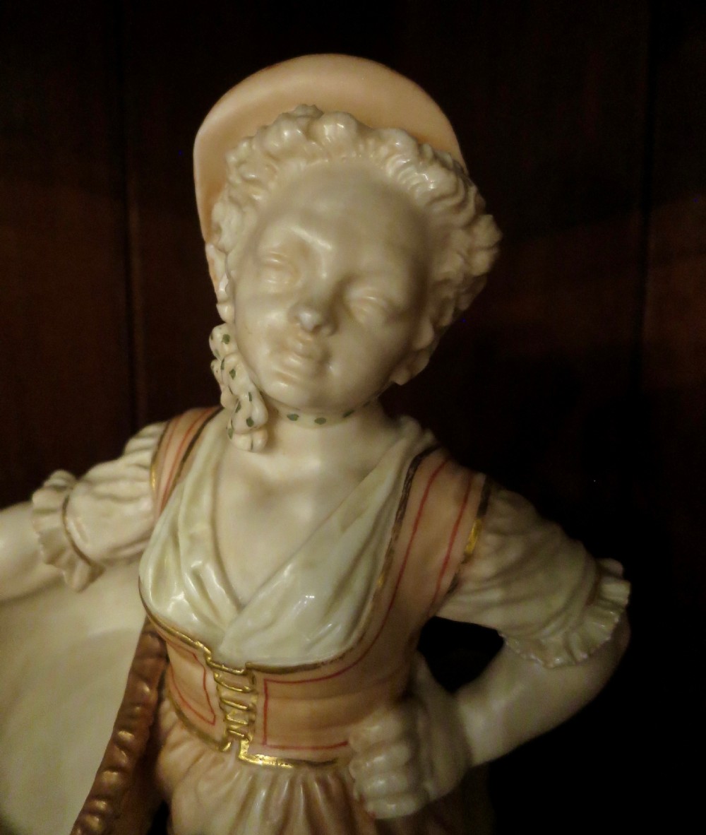 FINE ROYAL WORCESTER FIGURE BY JAMES HADLEY View III