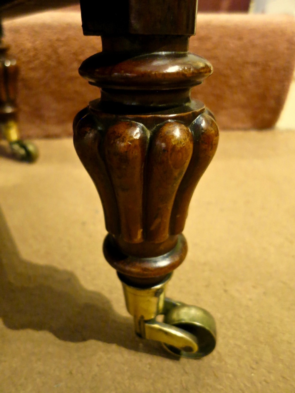 GILLOWS: VERY FINE REGENCY ROSEWOOD CANTERBURY View IV
