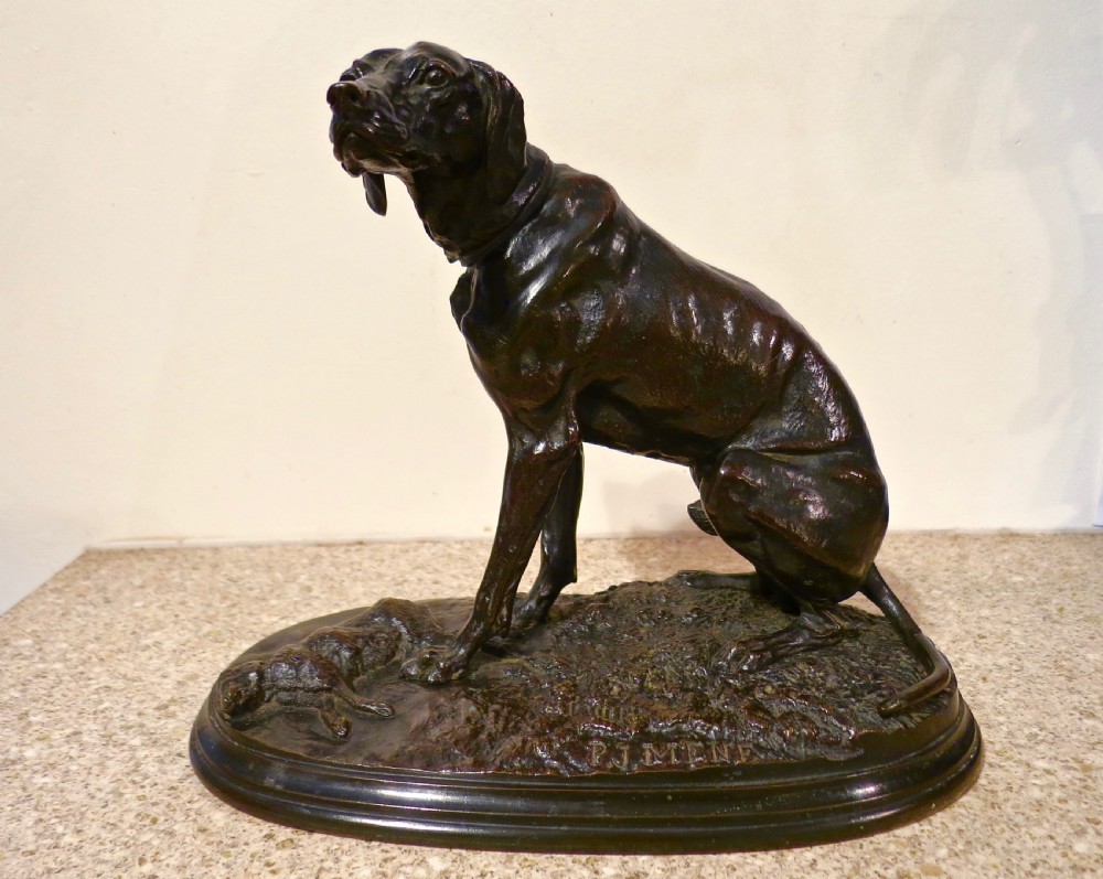 FRENCH BRONZE RETRIEVER BY P. J. MENE View IV
