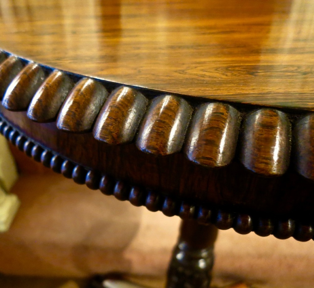 GILLOWS ROSEWOOD WINE OR SIDE TABLE View II