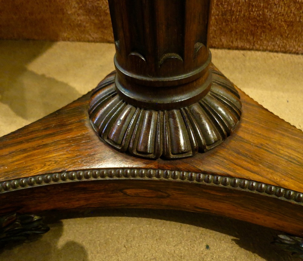 GILLOWS ROSEWOOD WINE OR SIDE TABLE View III