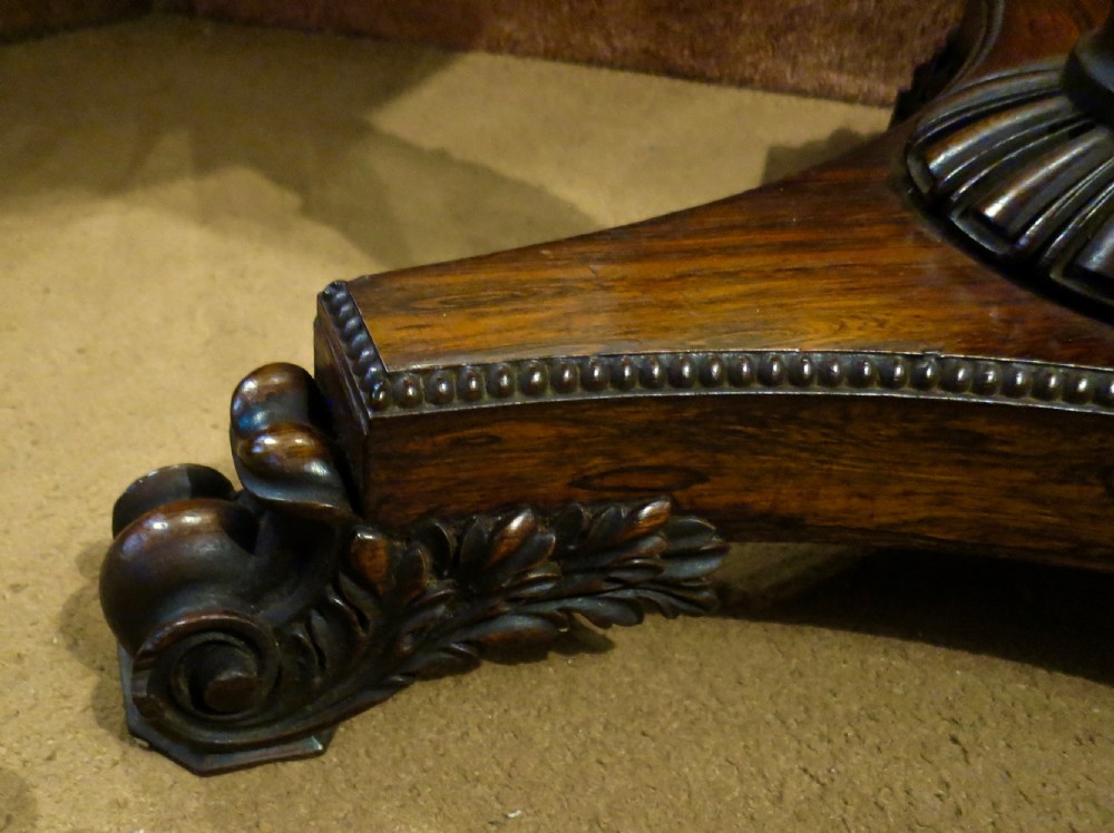 GILLOWS ROSEWOOD WINE OR SIDE TABLE View IV