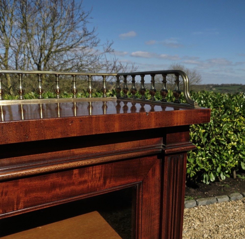 SUPERB GILLOWS LIBRARY BOOKCASE-CABINET View IV