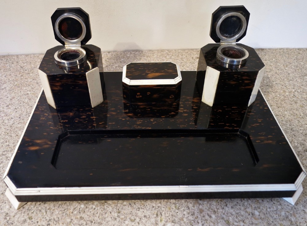 ICONIC ART DECO COROMANDEL DESK STAND View III