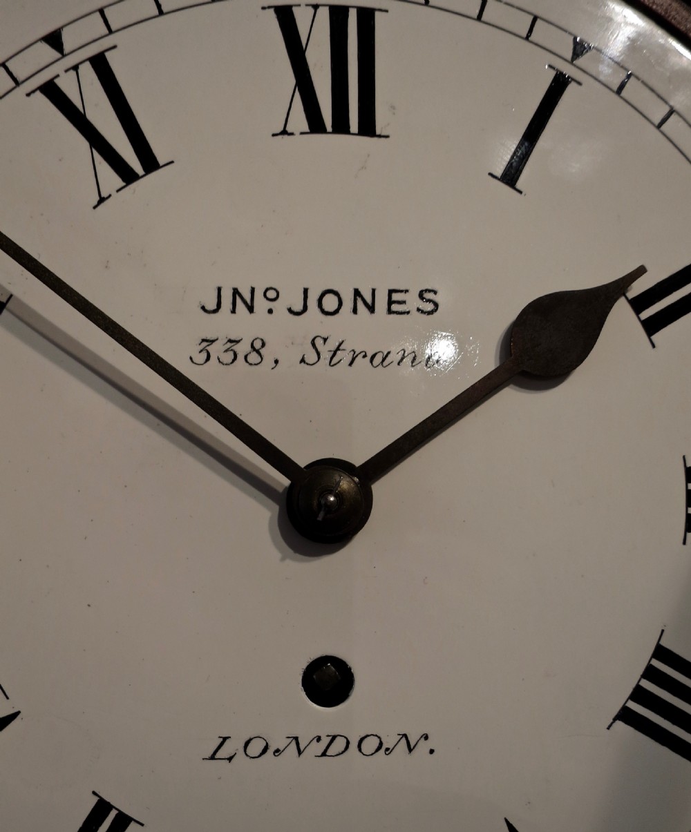 A PRETTY 8-INCH DROP-DIAL WALL CLOCK View IV
