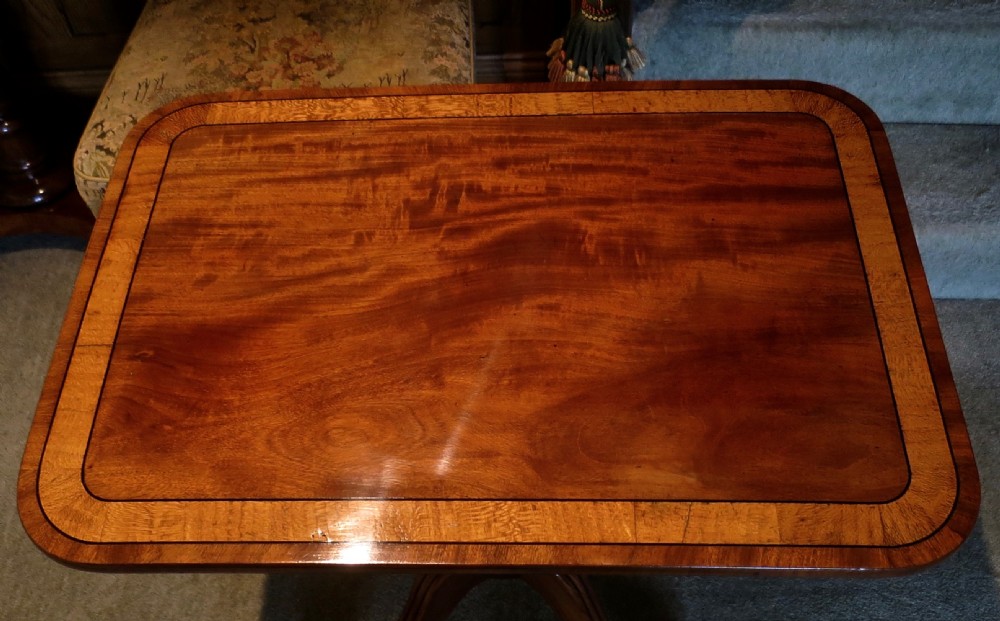 REGENCY MAHOGANY TILT-TOP WINE TABLE View IV