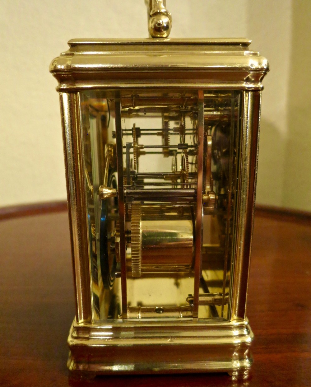 FRENCH REPEATING CARRIAGE CLOCK BY DROCOURT View III
