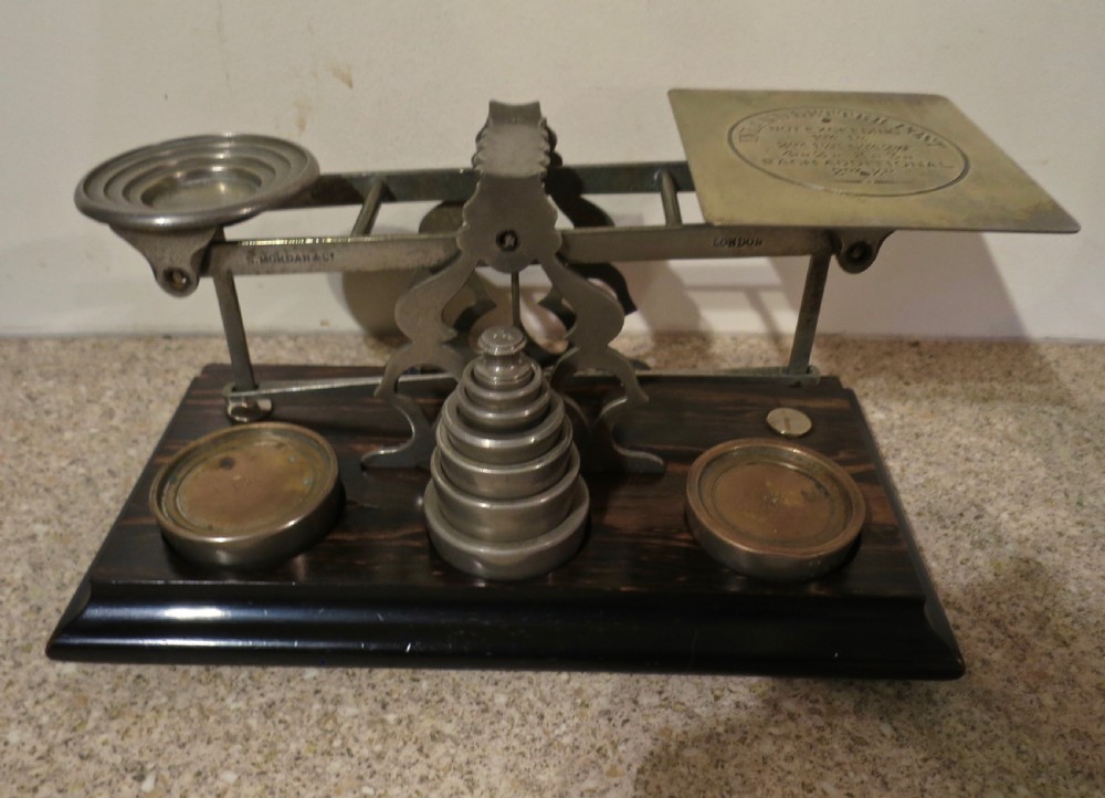 COROMANDEL POSTAL SCALES & ORIGINAL WEIGHTS