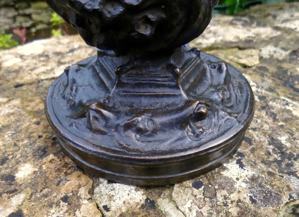 CHARMING ENGLISH (?) BRONZE GIRL View IX