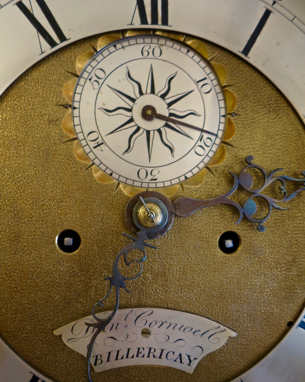A FINE LONDON PROVINCIAL LONGCASE CLOCK View VIII