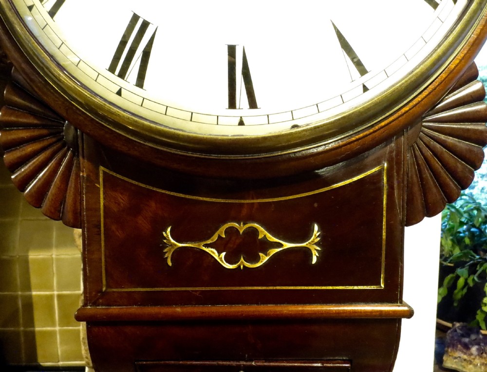 REGENCY LONDON-MADE DROP-DIAL WALL CLOCK View III