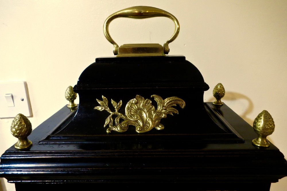 FINE 18TH CENTURY VERGE BRACKET CLOCK, John Pritchard of London. View V