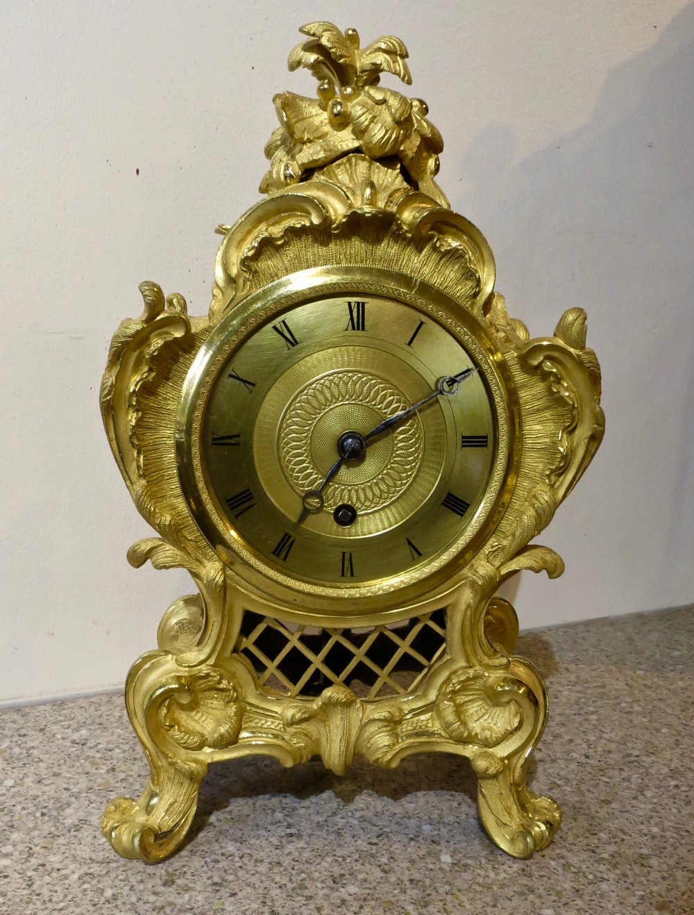 VERY FINE QUALITY FRENCH ORMOLU CLOCK