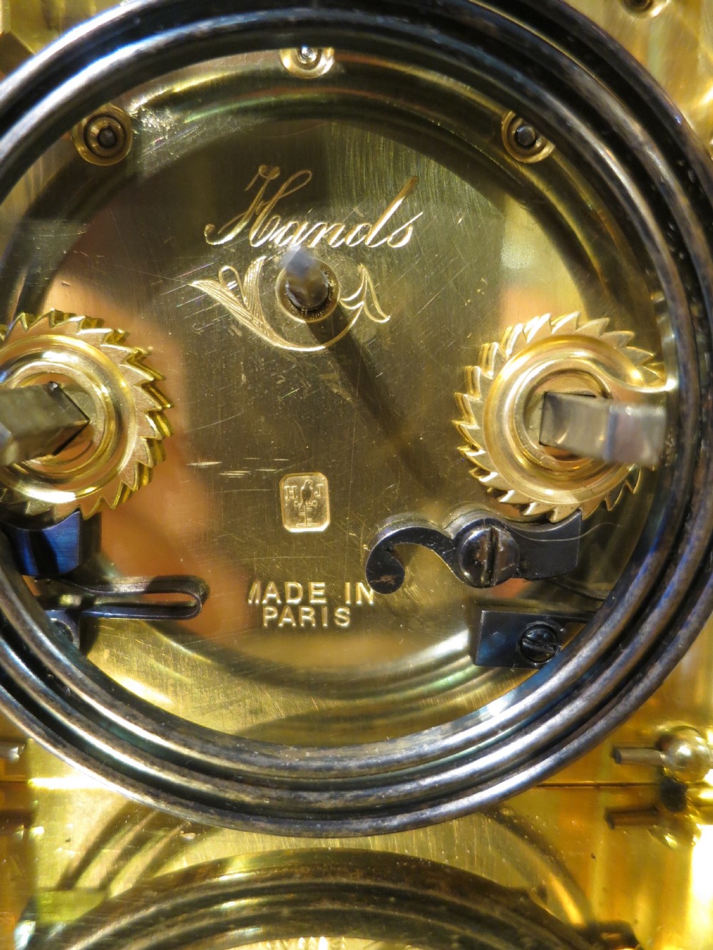STRIKING CARRIAGE CLOCK BY HENRI JACOT View VIII