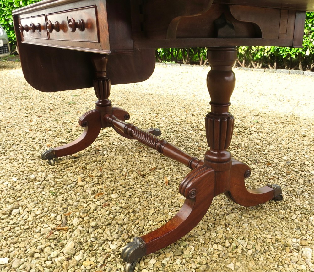 EARLY 19th CENTURY MAHOGANY SOFA TABLE View III