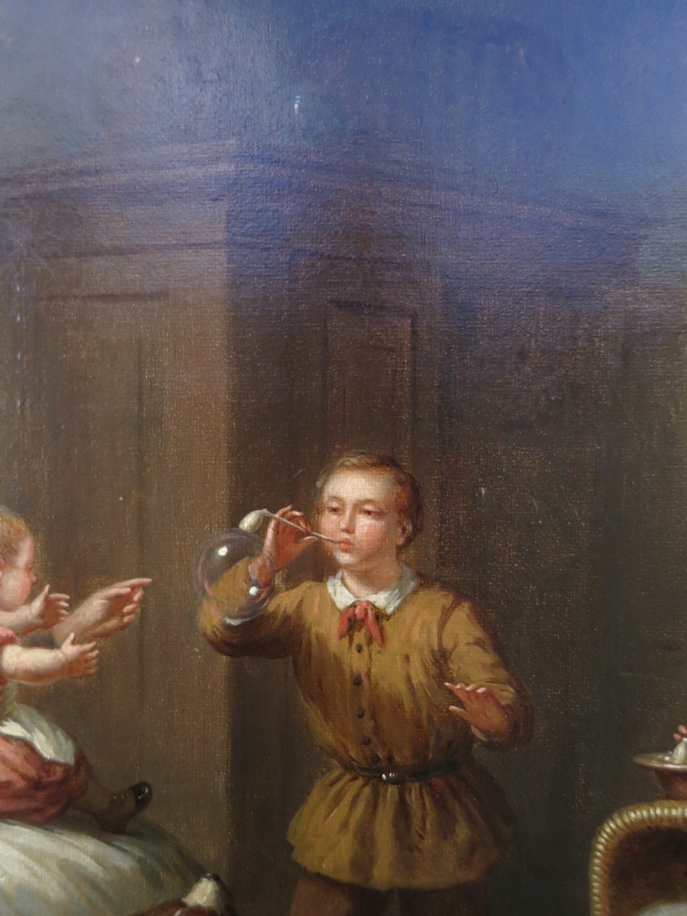 VICTORIAN OIL PAINTING ON CANVAS View III