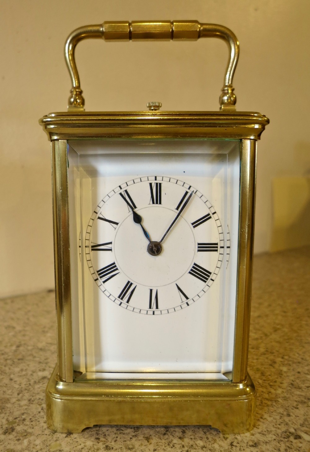 FINE REPEATER CARRIAGE CLOCK BY HENRI JACOT