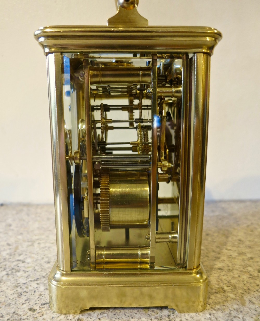 FINE REPEATER CARRIAGE CLOCK BY HENRI JACOT View IV