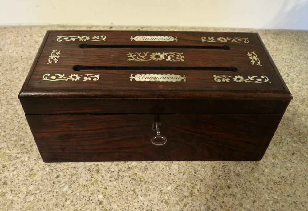 REGENCY LIBRARY CORRESPONDENCE BOX