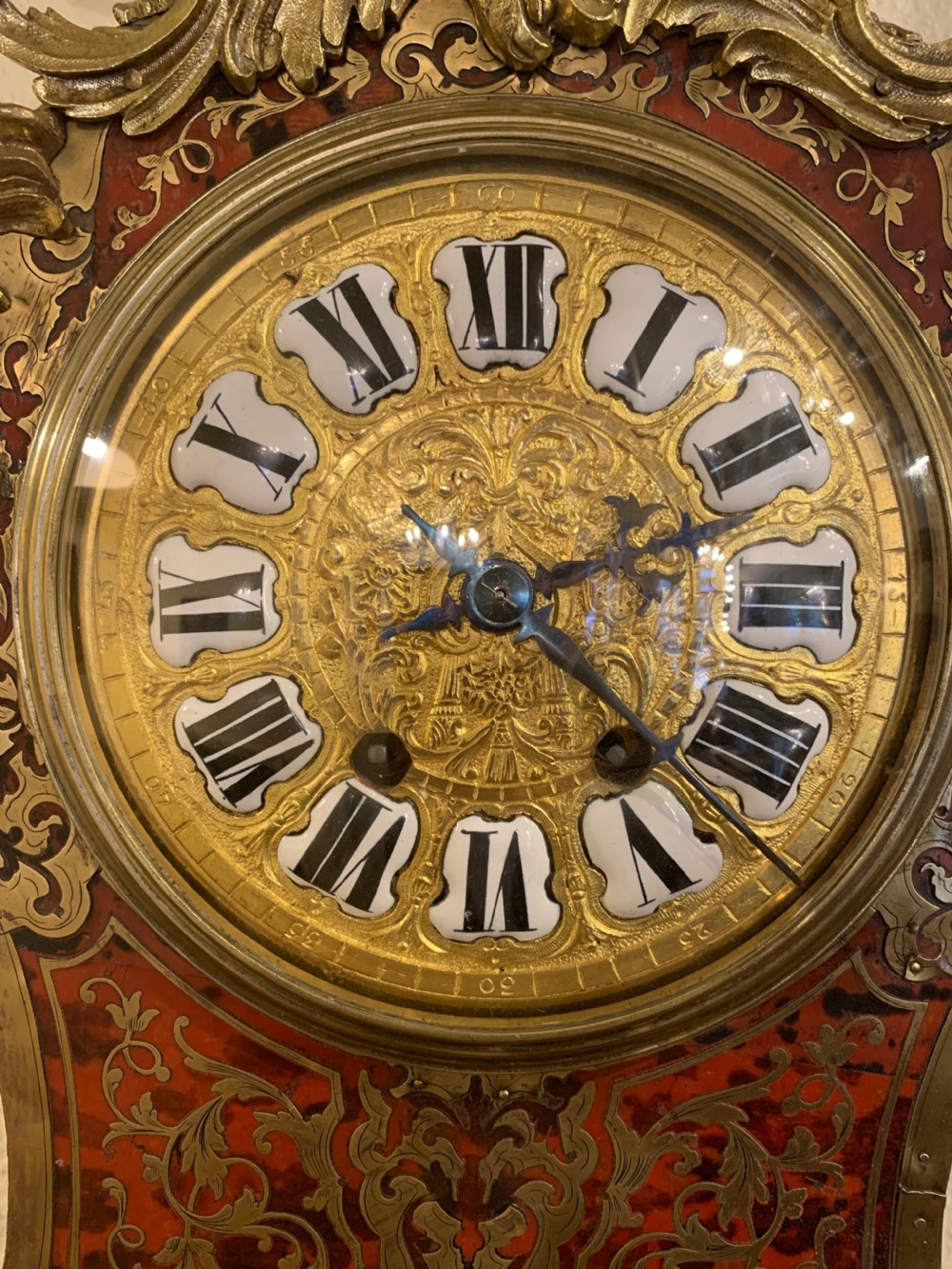 Impressive French Boulle Bracket Clock View II