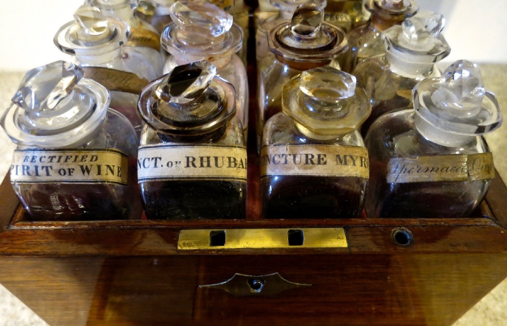 FULLY FITTED APOTHECARY'S (MEDICINE) BOX View V