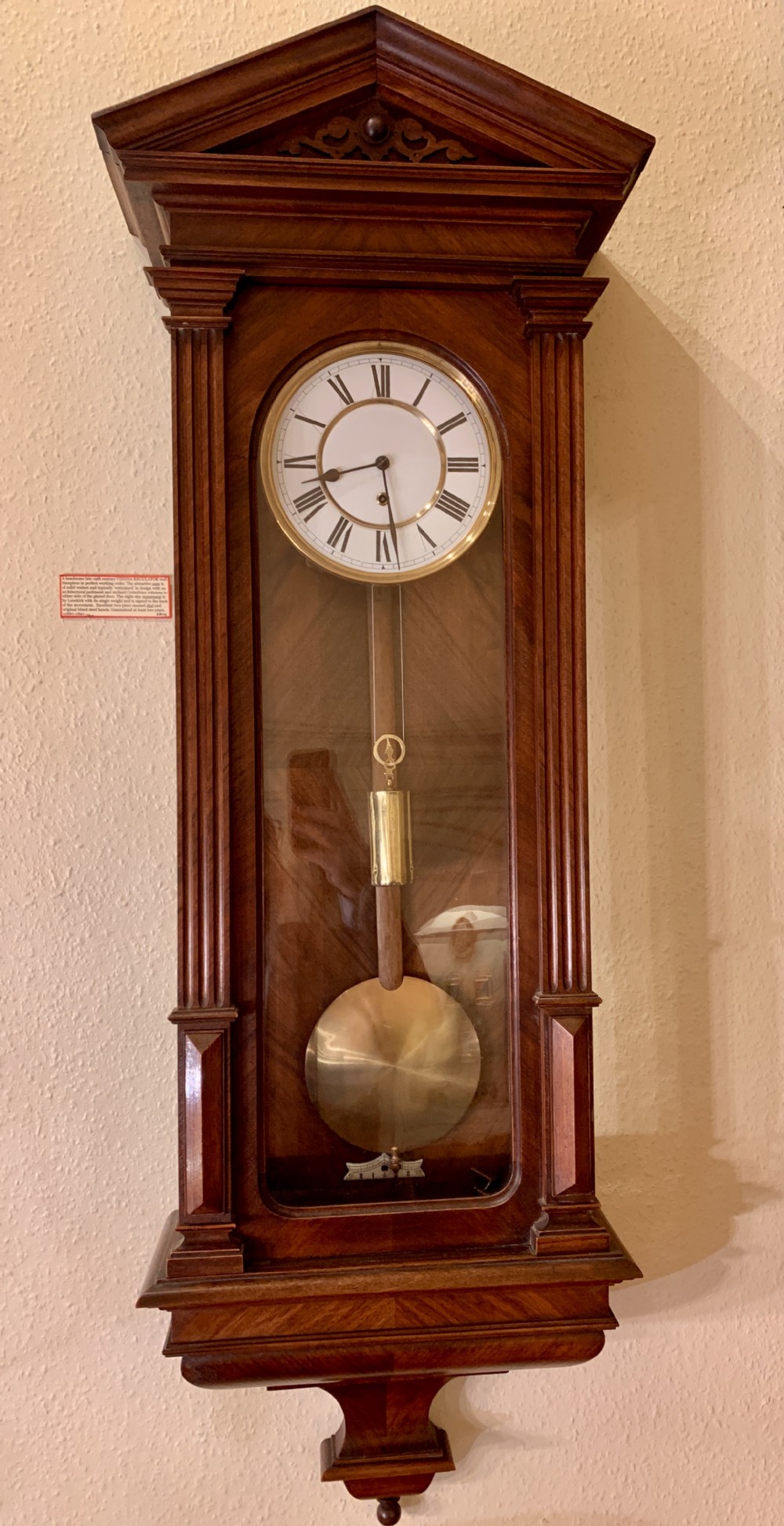 VIENNA REGULATOR WALL CLOCK