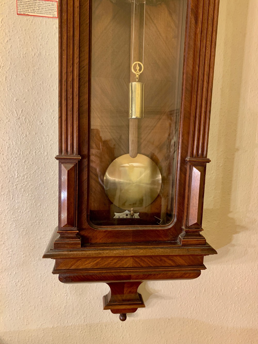 VIENNA REGULATOR WALL CLOCK View III