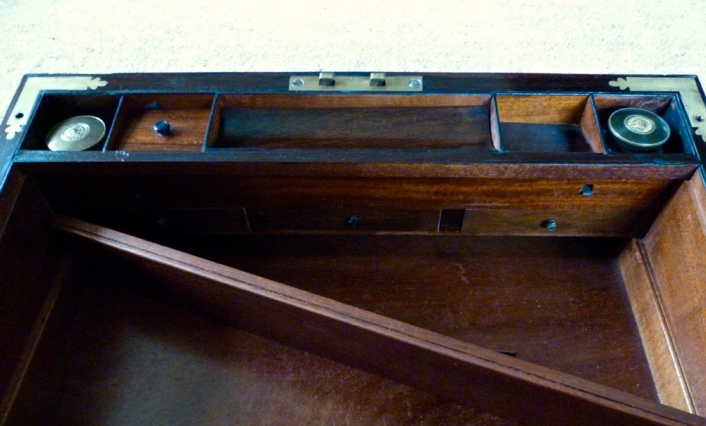 EXCELLENT WRITING BOX WITH CANDLESTICKS View VII