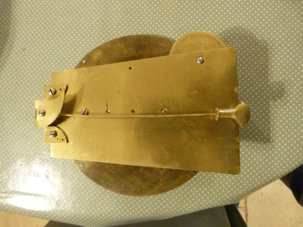 SMALL 18TH CENTURY VERGE WALL CLOCK View VI