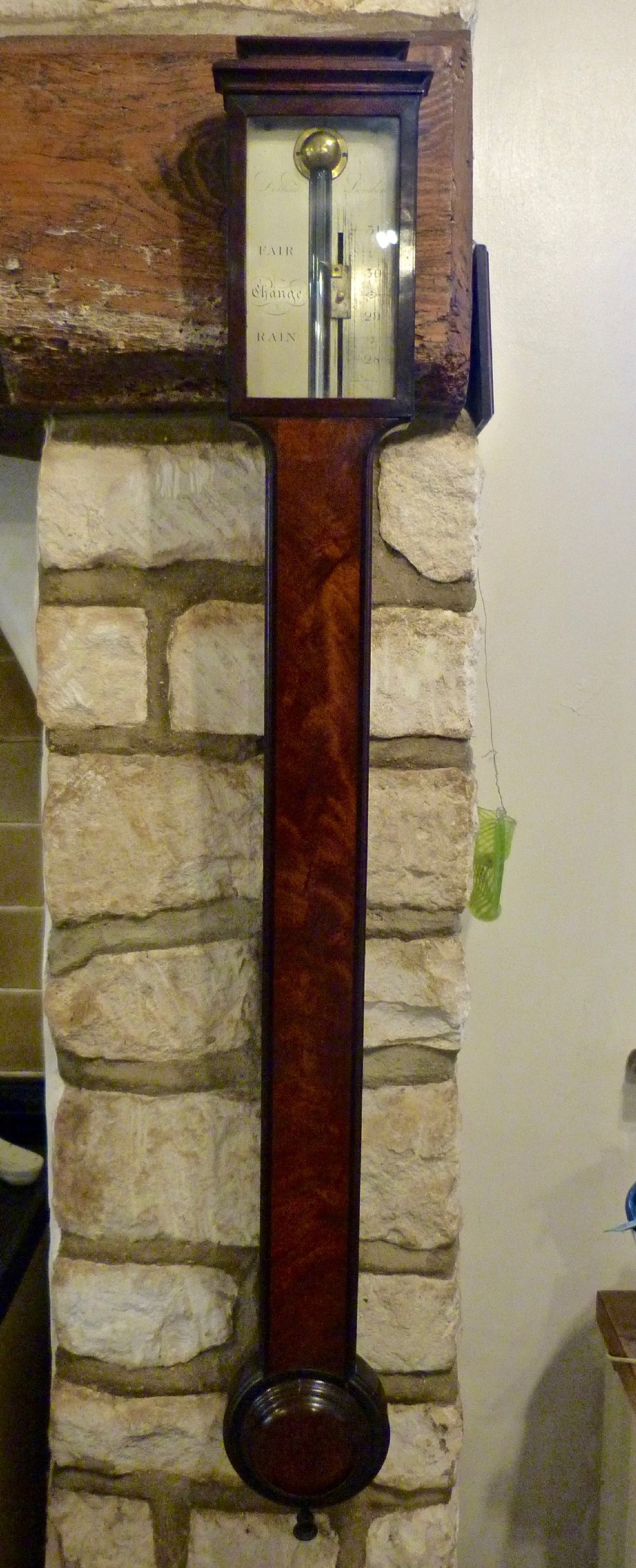 DOLLAND: EARLY 19TH CENTURY STICK BAROMETER