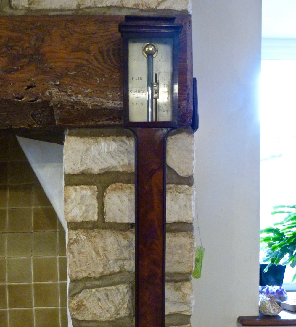 DOLLAND: EARLY 19TH CENTURY STICK BAROMETER View II