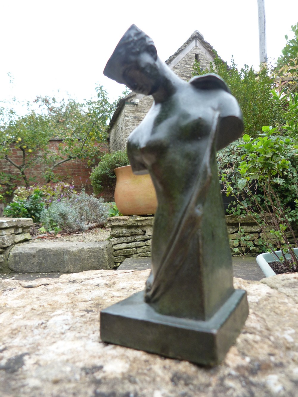 BRONZE FEMALE TORSO, AFTER THE ANTIQUE View II