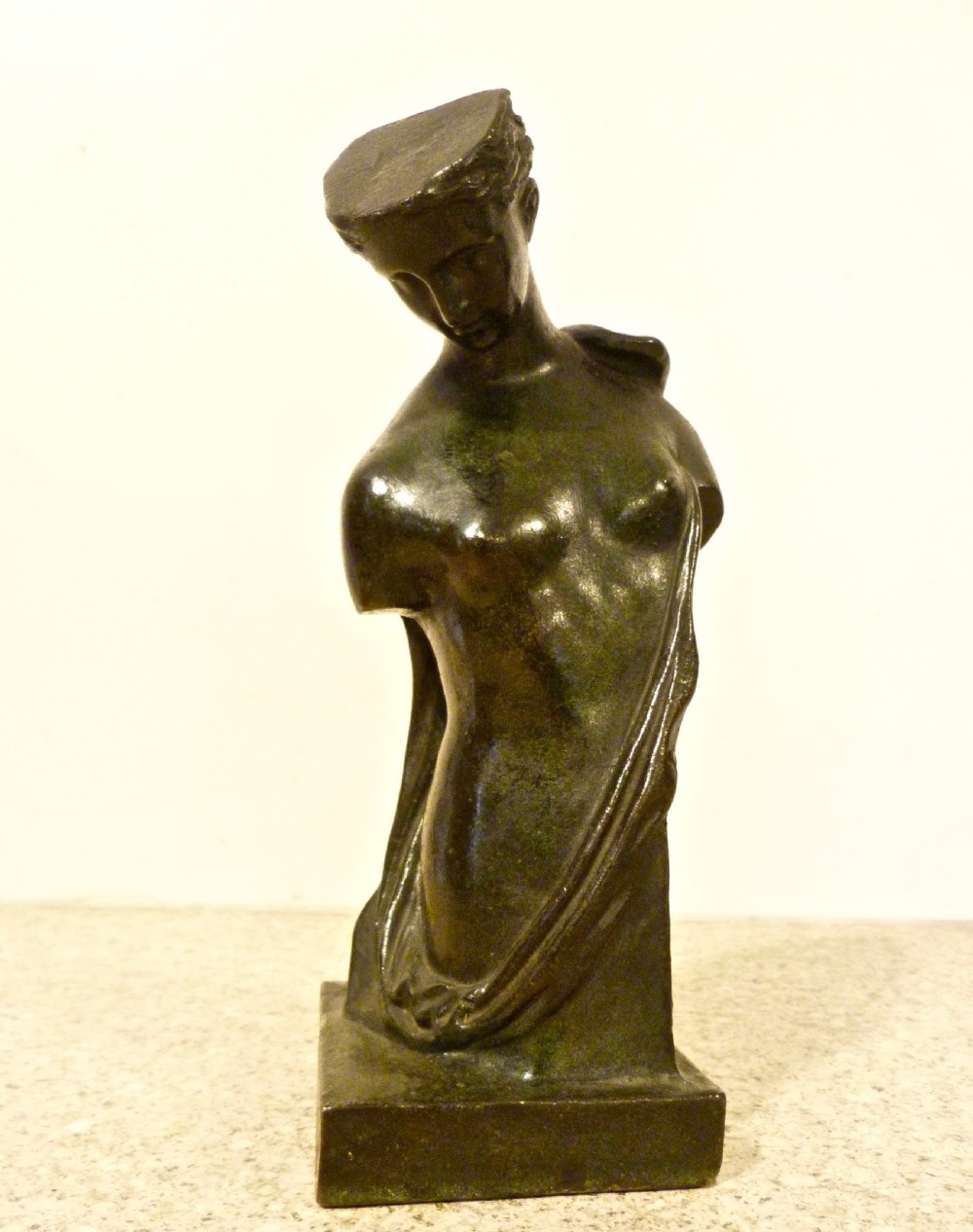 BRONZE FEMALE TORSO, AFTER THE ANTIQUE View IV