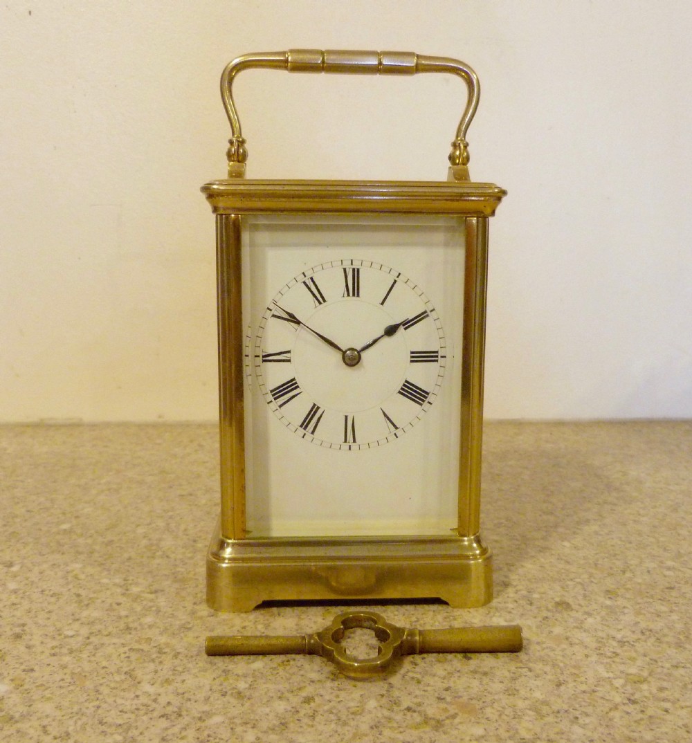 HENRI JACOT: LARGE CARRIAGE CLOCK TIMEPIECE