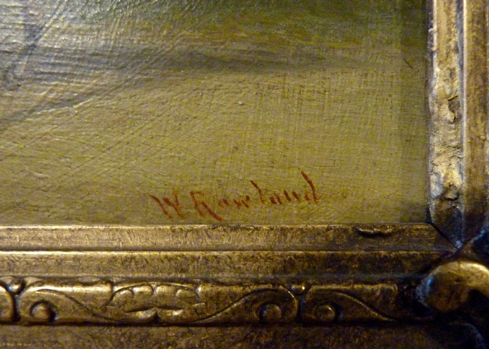 WILLIAM ROWLAND: PAIR COACHING OIL PAINTINGS View VII