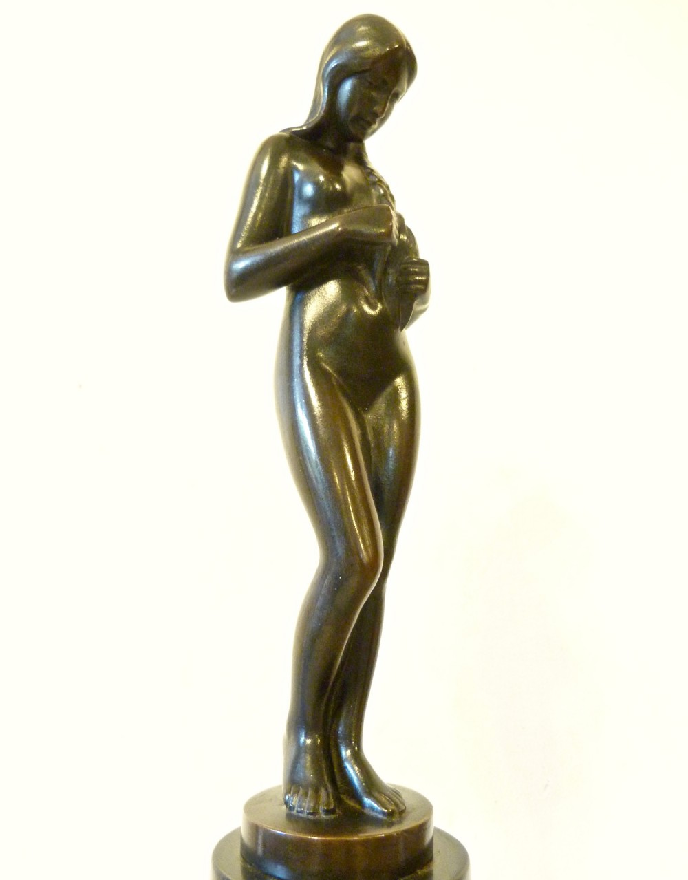 HANS LIEBMANN: A CHARMING BRONZE SCULPTURE View VI
