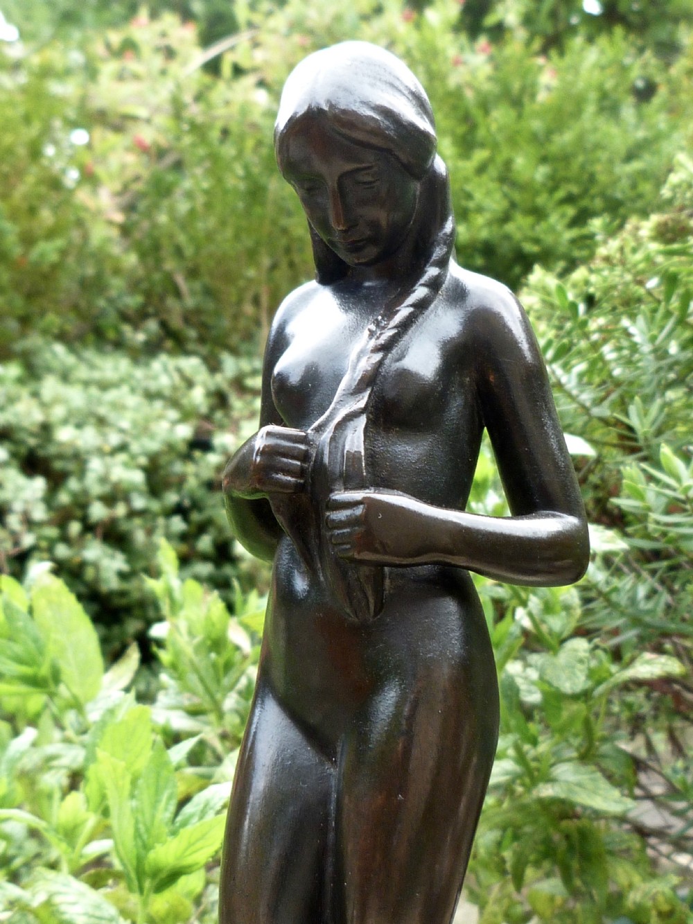 HANS LIEBMANN: A CHARMING BRONZE SCULPTURE View VII
