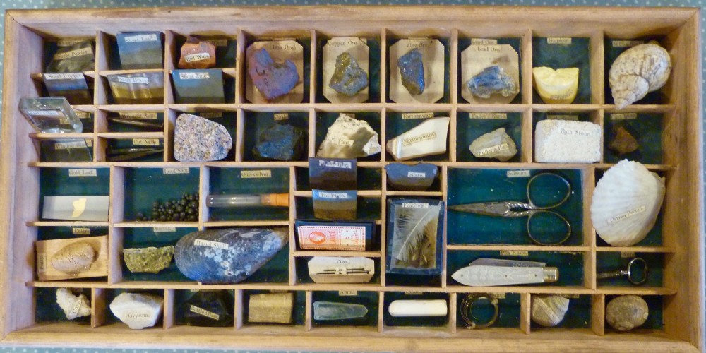 A RARE VICTORIAN CABINET OF CURIOSITIES View II