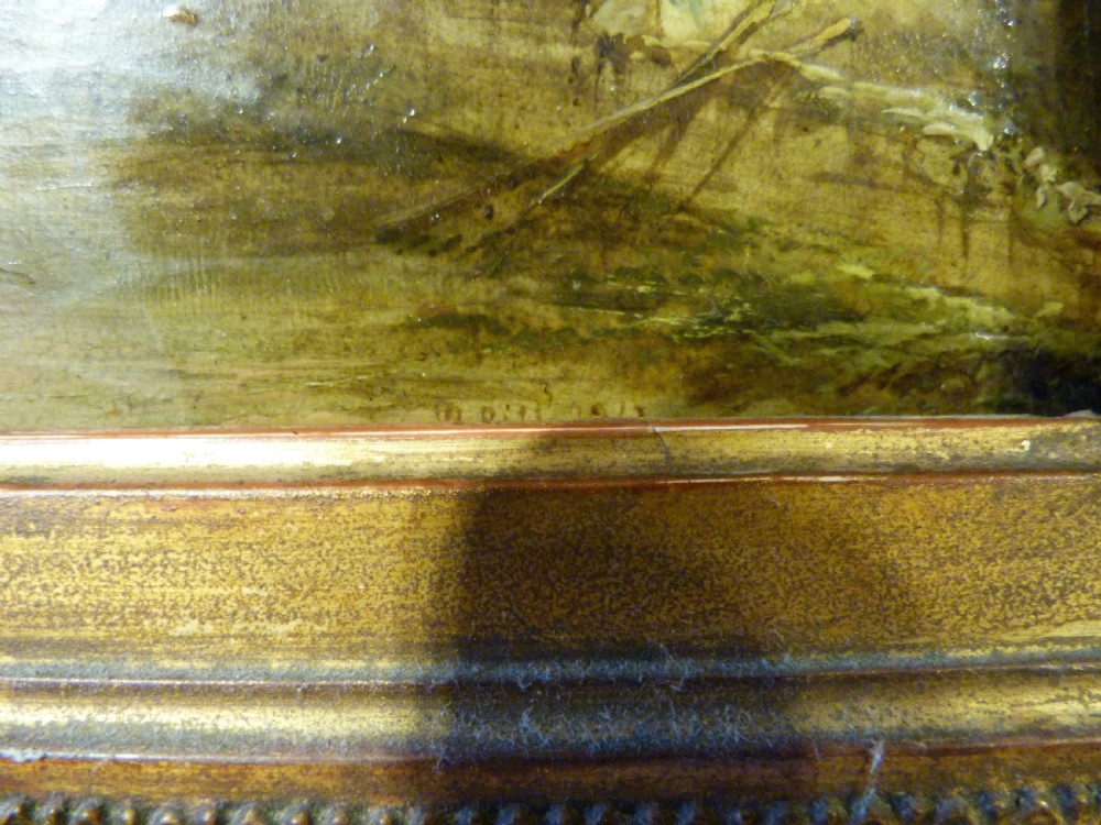 W.PITT: OIL PAINTING OF CHEDDAR GORGE View IV