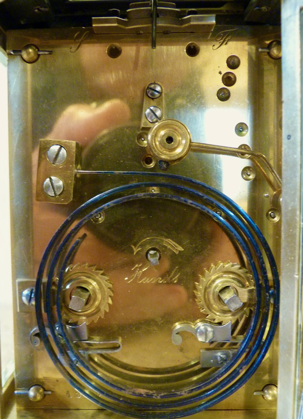 A VERY FINE FRENCH STRIKING CARRIAGE CLOCK View IV
