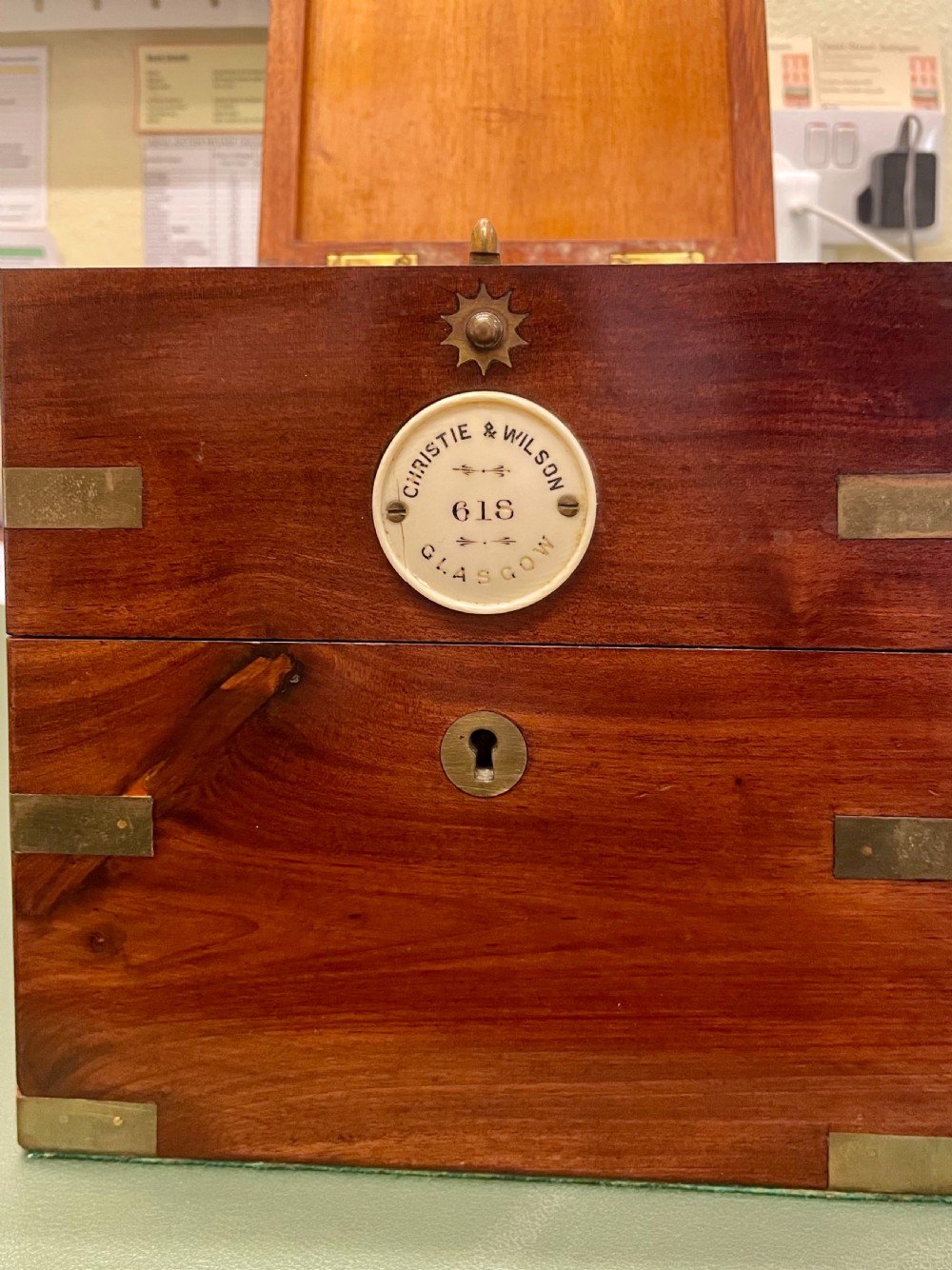 Fine 2-Day Marine Chronometer By Christie and Wilson of Glasgow View II