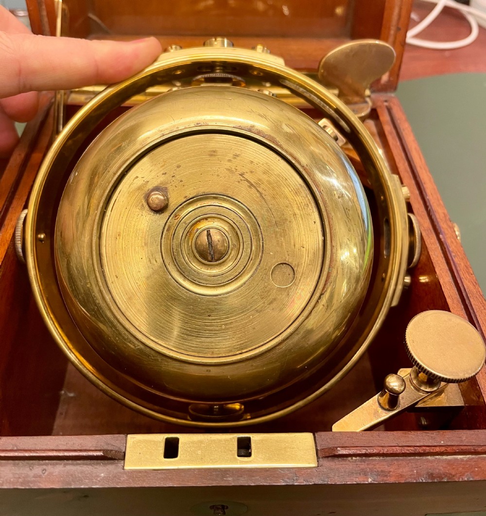 Fine 2-Day Marine Chronometer By Christie and Wilson of Glasgow View III