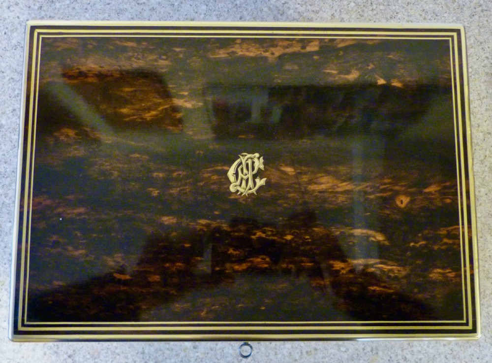 FINE ORIGINAL FITTED JEWELLERY BOX BY LUND View IV