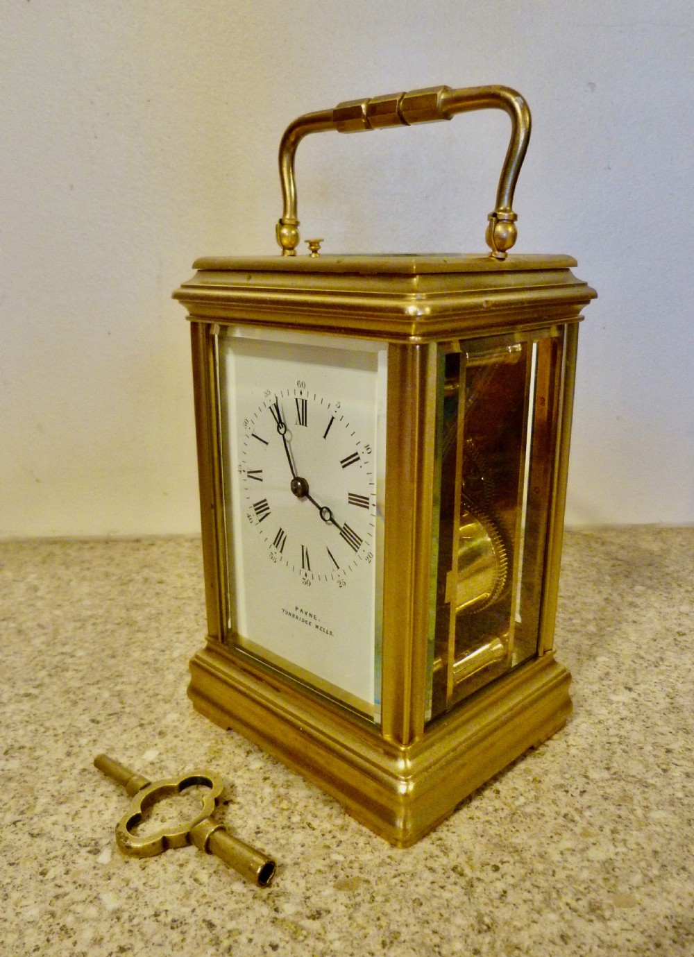FINE QUALITY FRENCH REPEATING CARRIAGE CLOCK View II