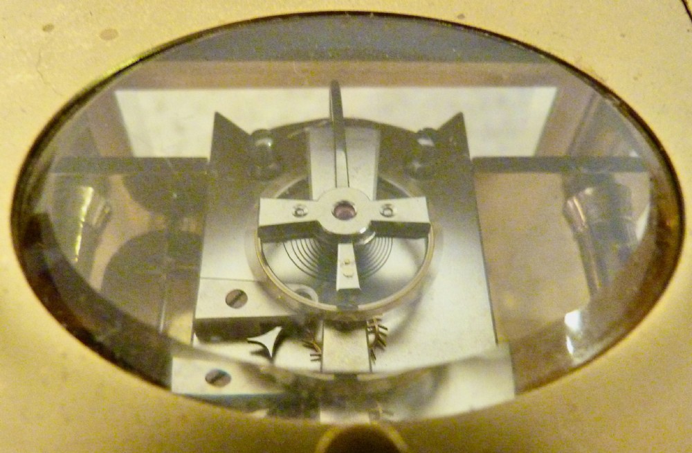 FINE QUALITY FRENCH REPEATING CARRIAGE CLOCK View V