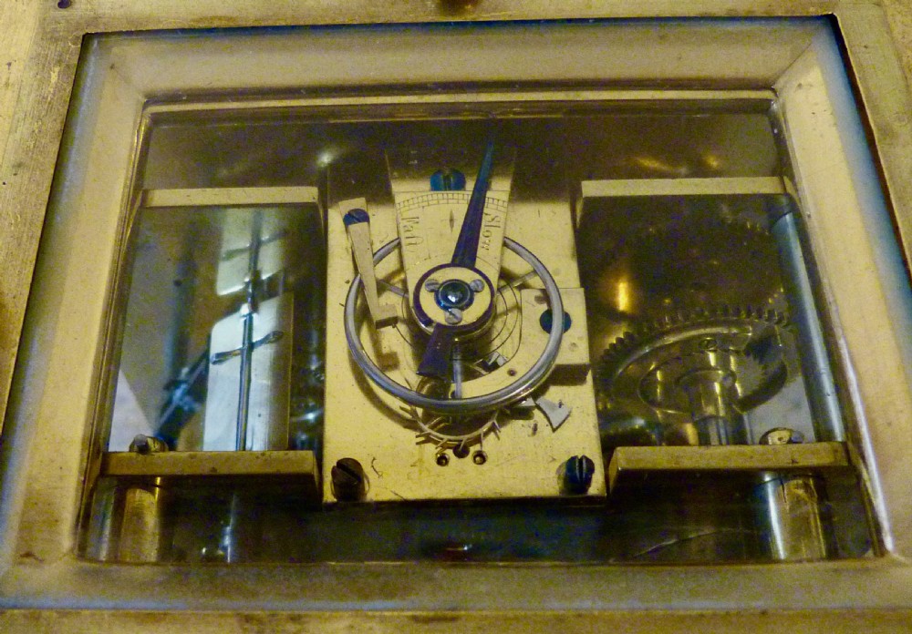 EARLY FRENCH CARRIAGE CLOCK BY GARNIER View IV