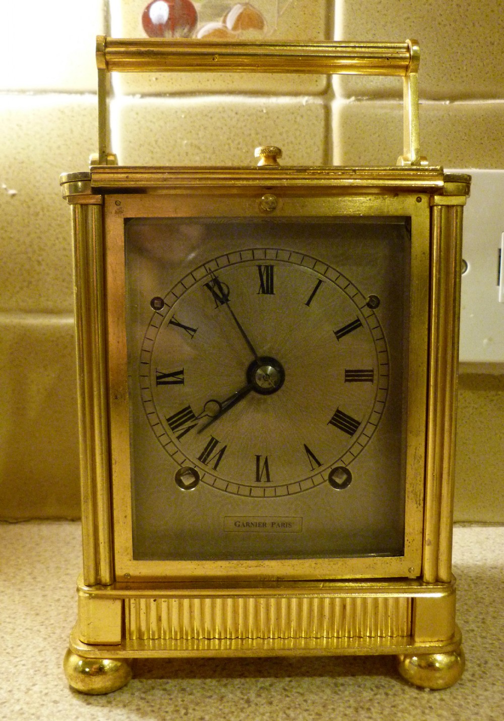 EARLY FRENCH CARRIAGE CLOCK BY GARNIER View VI